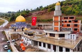 Karamürsel Aksa Camii Büyükşehir’le yükseliyor